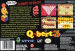 Q-bert 3 Box Art Back